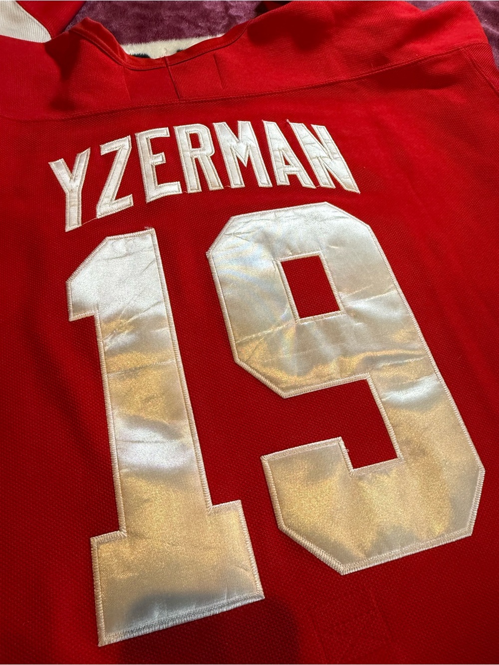 Vintage Detroit Red Wings "Yzerman" Hockey